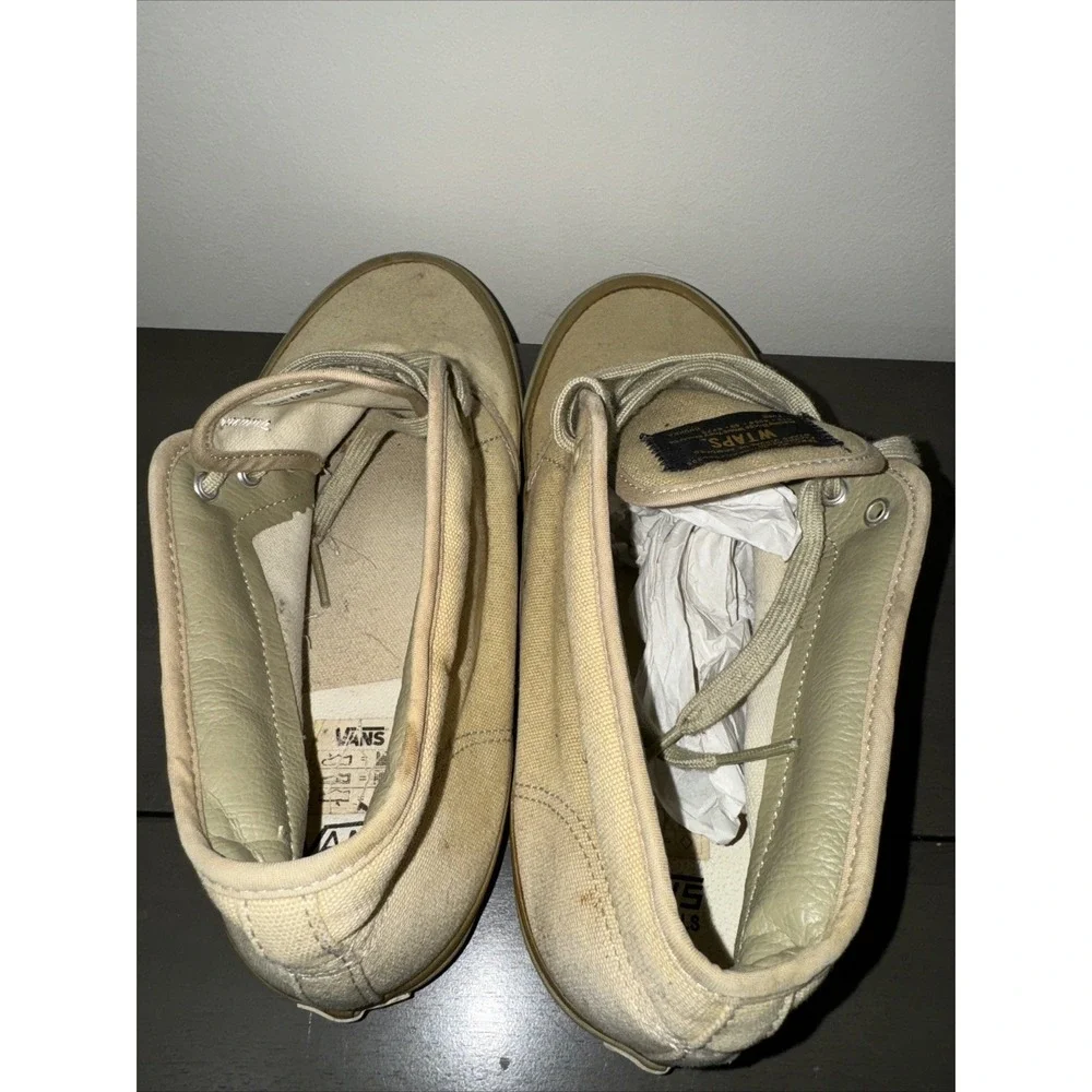 Vans X WTAPS 2013 OG Chukka Boot Beige Men's size‎ 9 Neighborhood Defcon Supreme